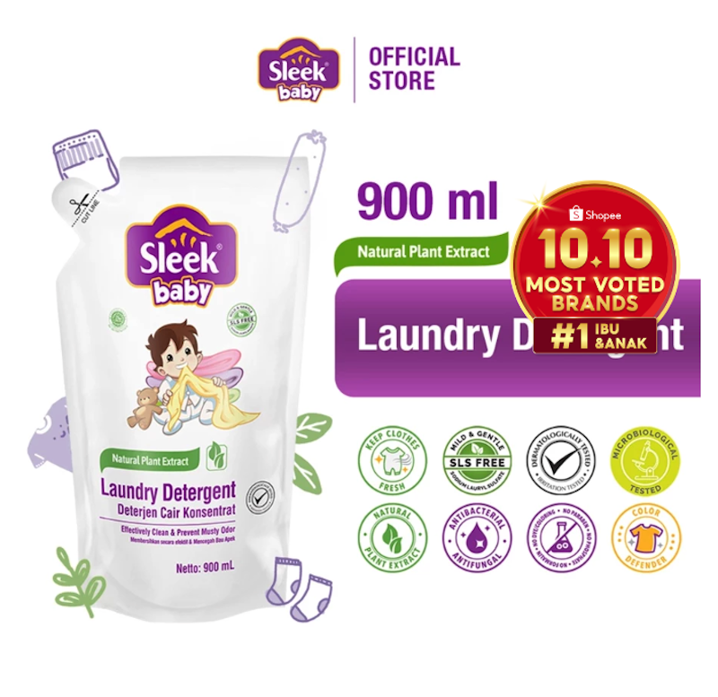 Sleek Baby Laundry Detergent