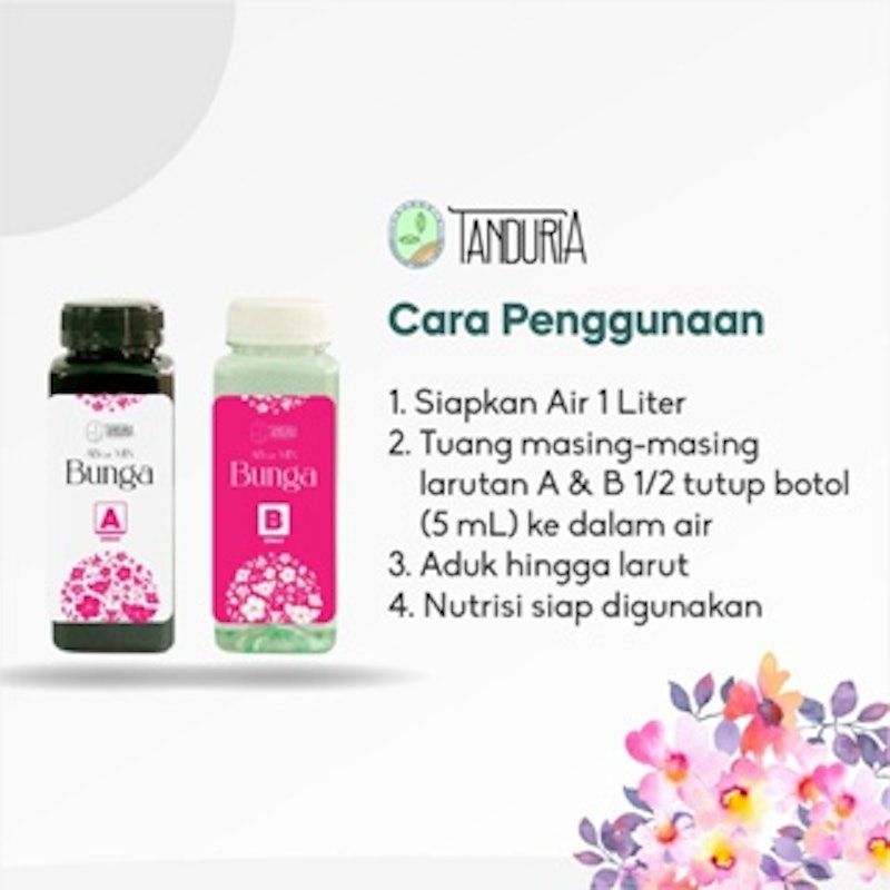 AB Mix Cair Bunga Nutrisi Instant