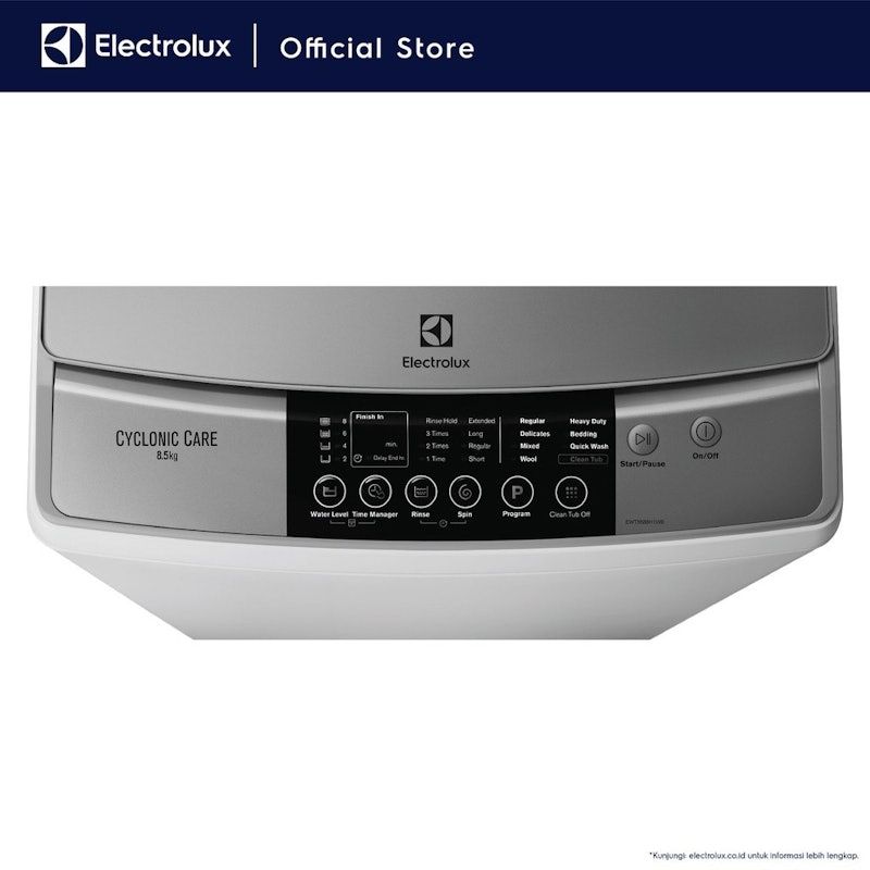 Electrolux | EliteCare 300 Mesin Cuci Top Loading 8.5 kg