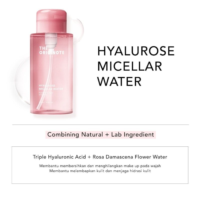 The Originote | Hyalurose Micellar Water