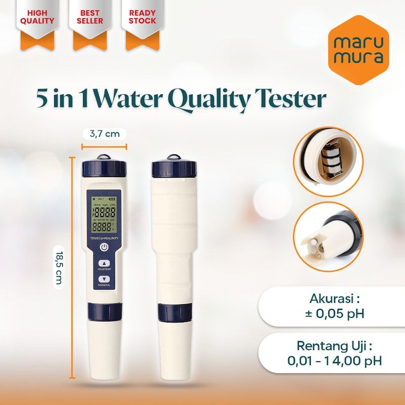 Marumura PH Meter Air Digital