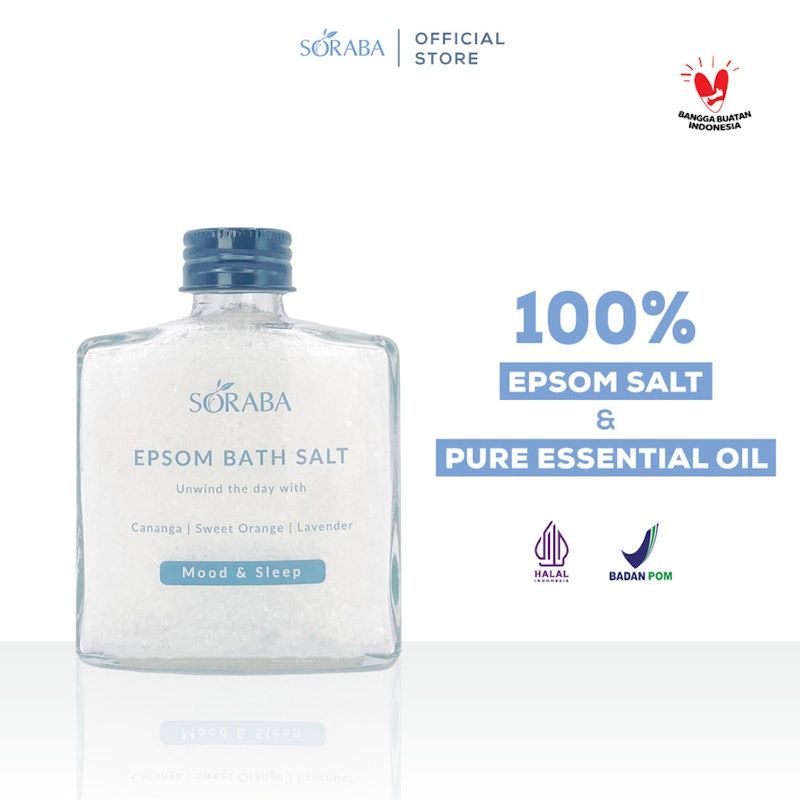 SORABA Natural Aromatherapy Epsom Bath Salt
