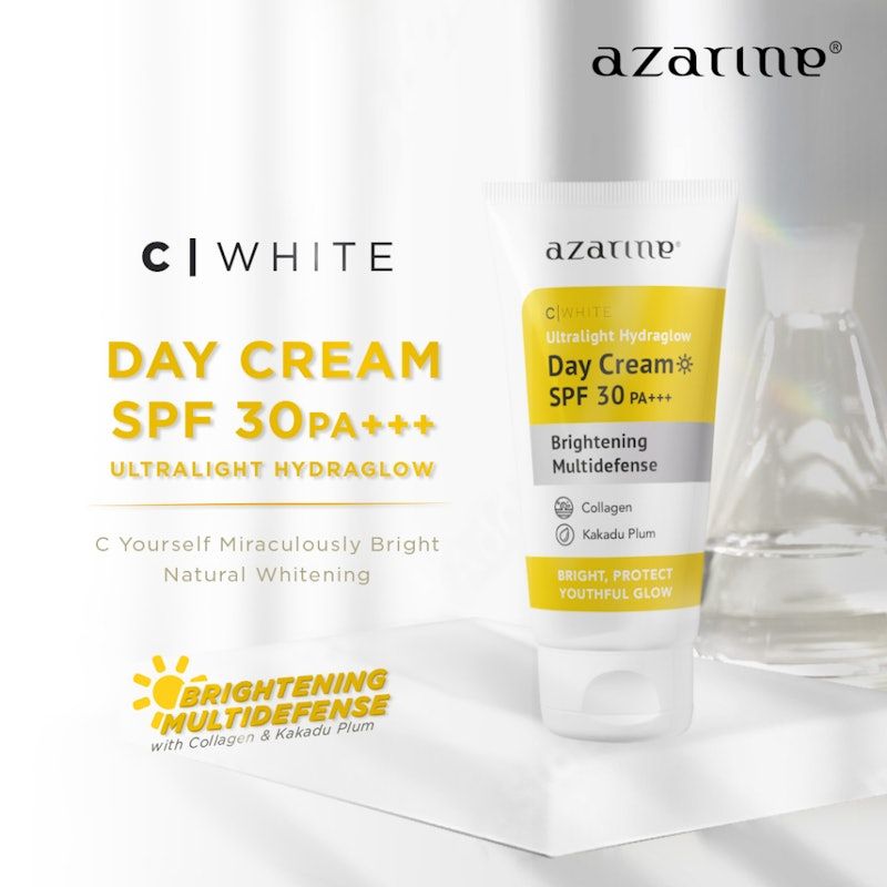 Azarine® | Ultralight Hydraglow Day Cream SPF 30 PA+++ C White