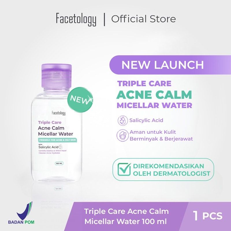 Facetology | Triple Care Acne Calm Micellar Water