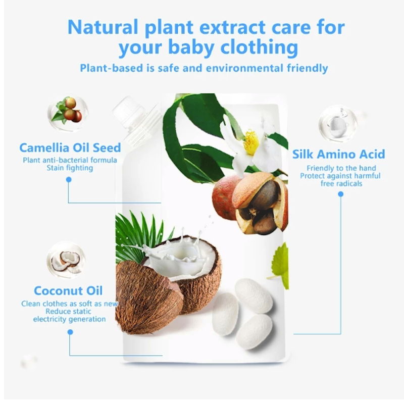 Einmilk Compound Camellia Oil Baby Natural Laundry Detergent