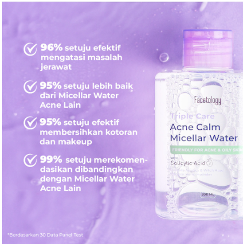 Facetology | Triple Care Acne Calm Micellar Water
