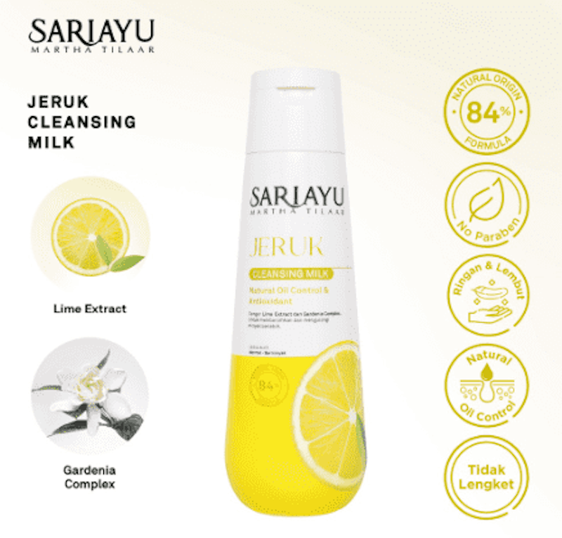 Sariayu | Jeruk Cleansing Milk