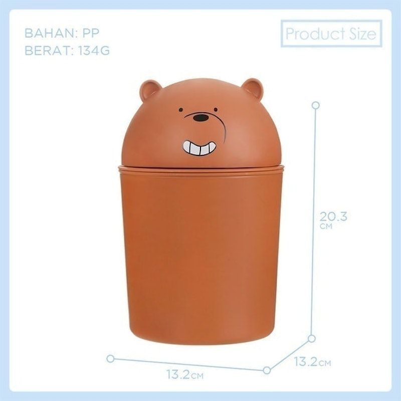 Waste Bin We Bare Bear
