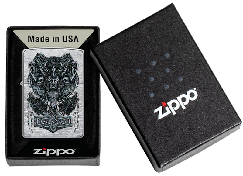 Zippo Viking Design