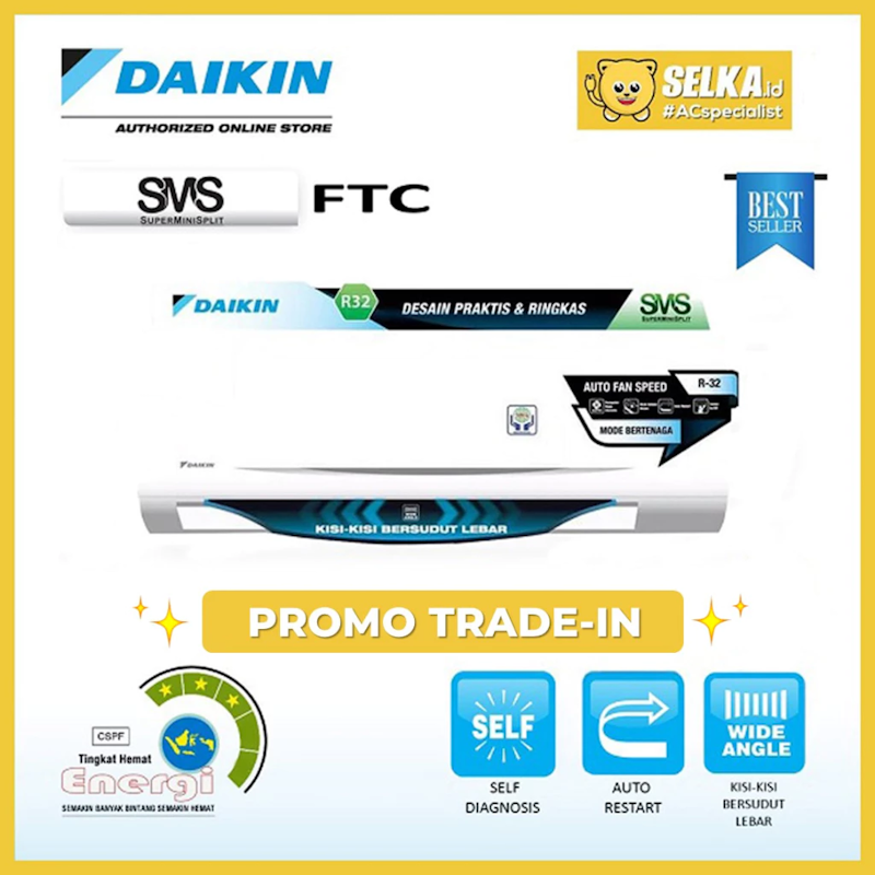 Daikin | Super Mini Split FTC Series