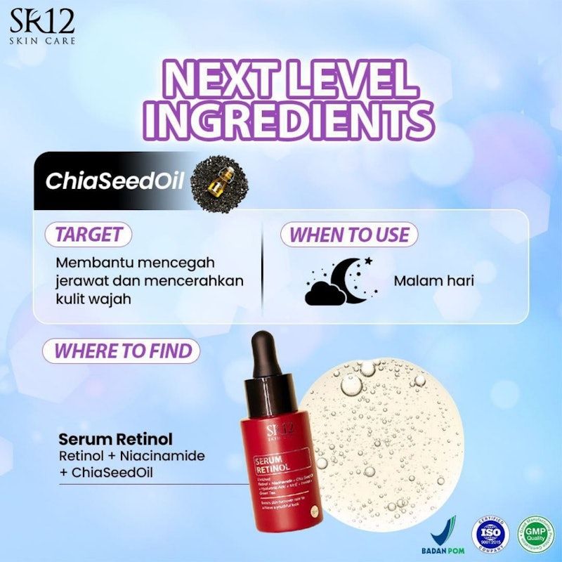 SR12 Skincare | Serum Retinol
