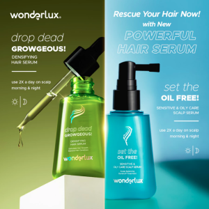 Wonderlux Drop Dead Growgeous! Densifying Hair Serum