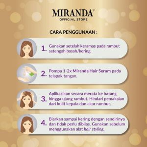 Miranda | Hair Serum with Kukui Nut Oil