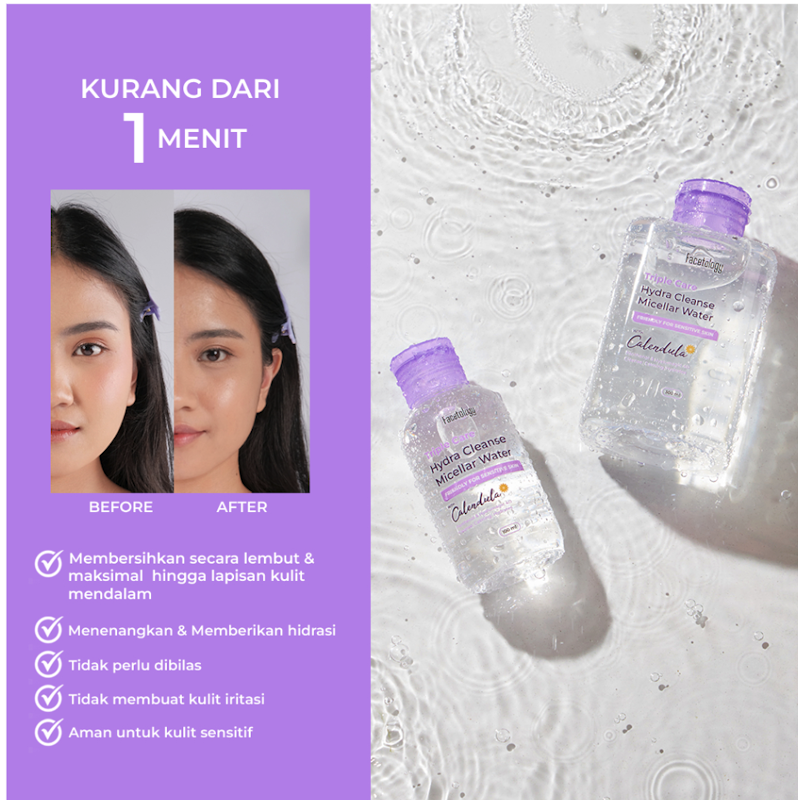 Facetology | Triple Care Hydra Cleanse Micellar Water