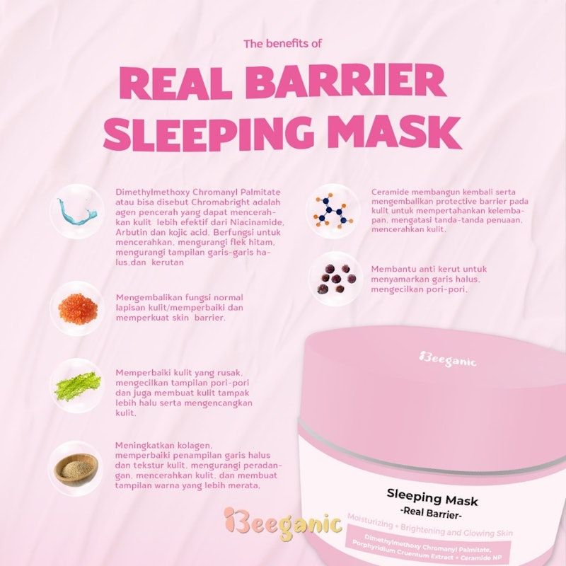 Real Barrier Sleeping Mask