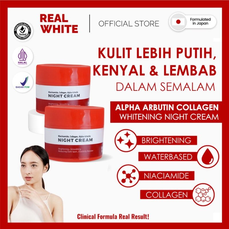 Niacinamide Alpha Arbutin Collagen Night Cream