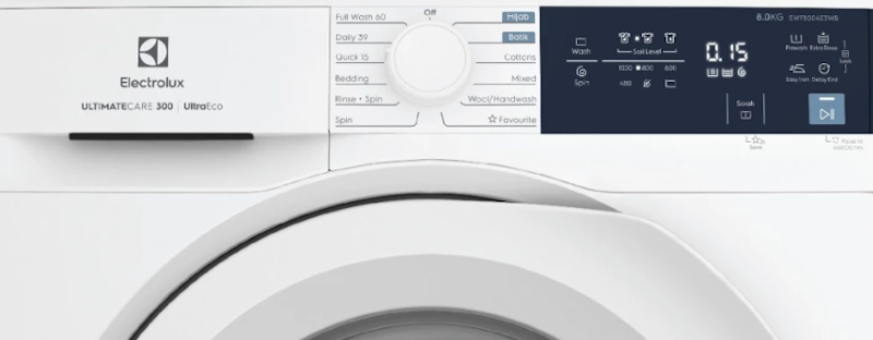 Electrolux | Mesin Cuci Front Loading UltimateCare 300 8kg 1000 rpm