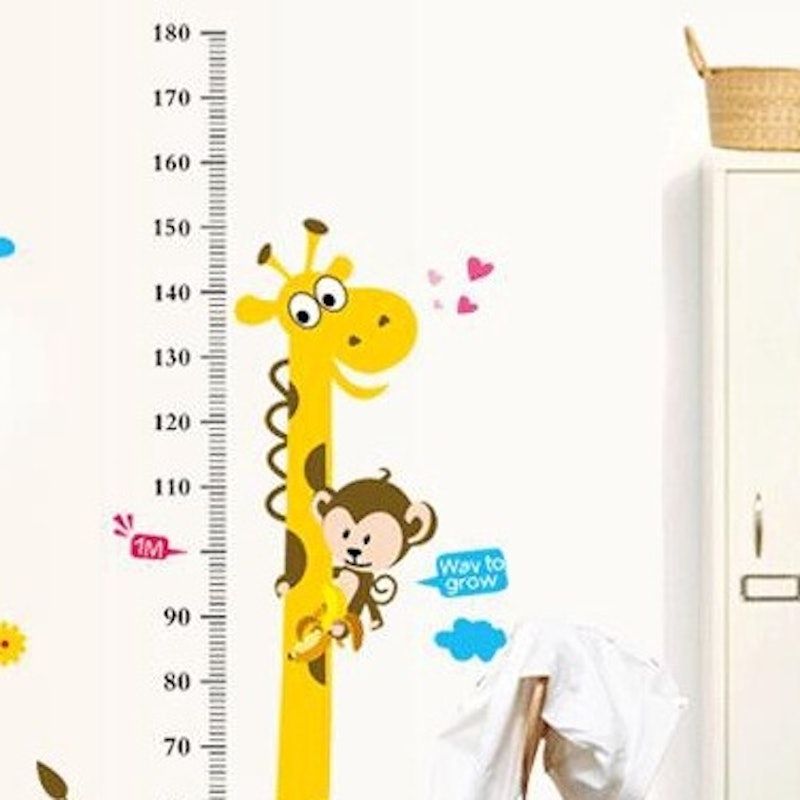 WARS Wallpaper Sticker Dinding Pengukur Tinggi Anak