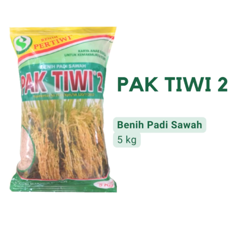 Benih Pertiwi Padi Pak Tiwi 2 5 kg