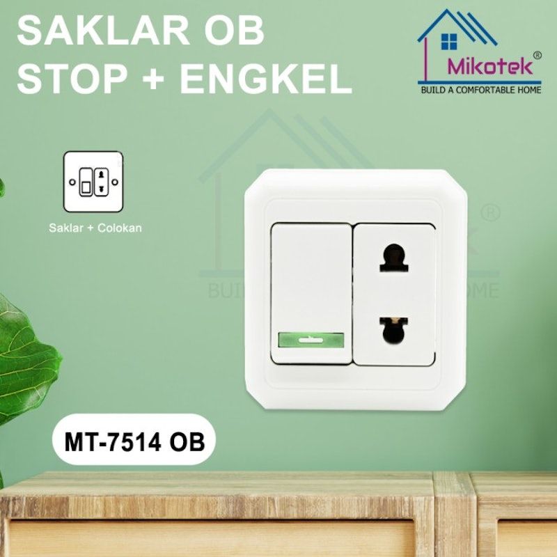 MIKOTEK Saklar OB Stop + Engkel
