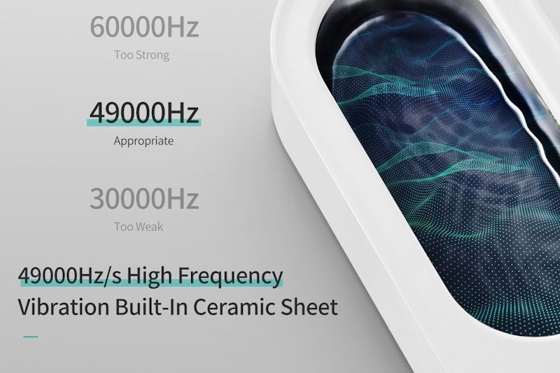 EraClean Portable and Rechargeable Household Ultrasonic Cleaner