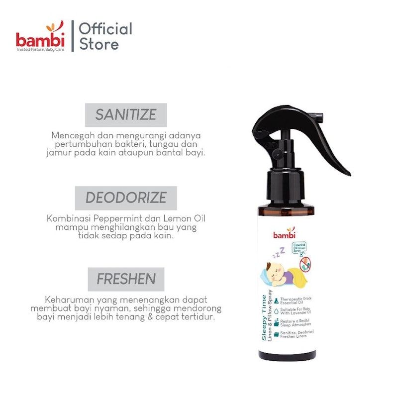 Bambi Baby Sleepy Time Linen & Pillow Spray