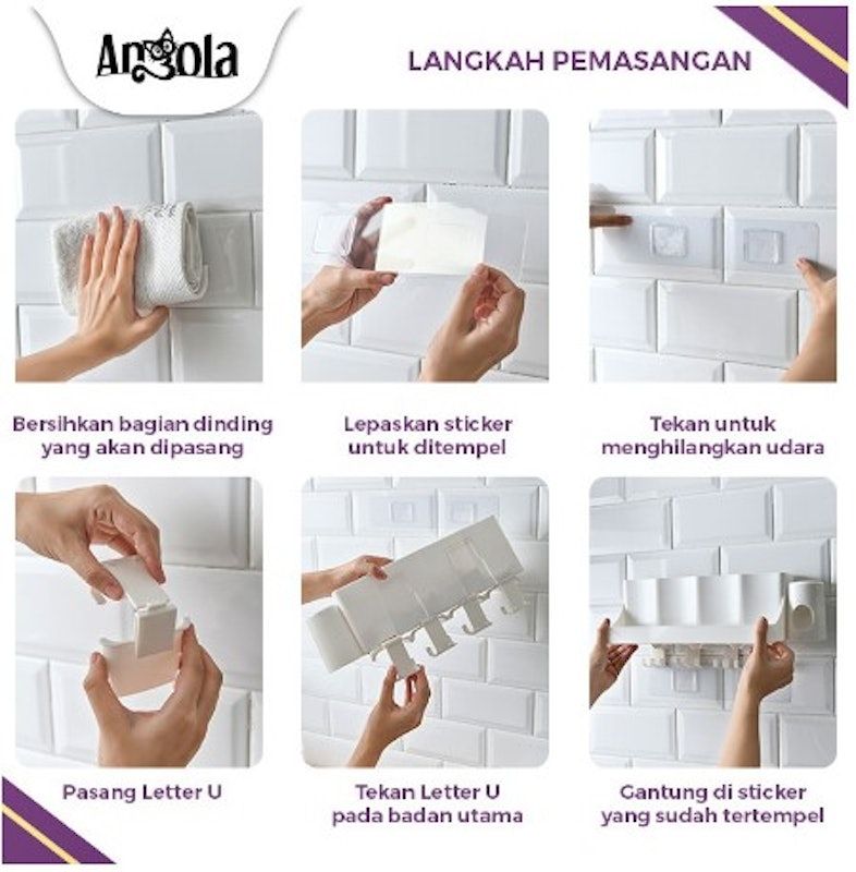 Angola Rak Sikat Gigi