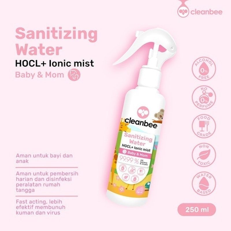 Sanitizing Water HOCL+ Ionic Mist