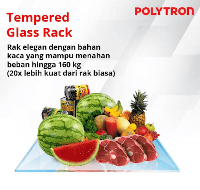 Polytron | Kulkas 1 Pintu 150 Liter