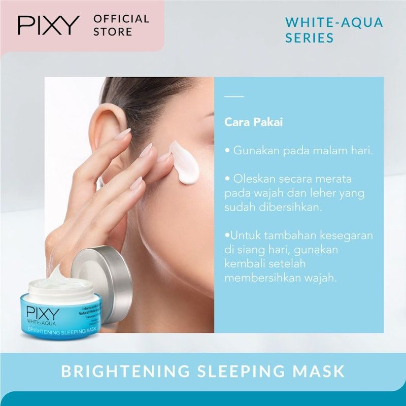 White Aqua Brightening Sleeping Mask