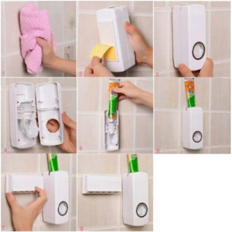 Dispenser Odol & Tempat Sikat Gigi