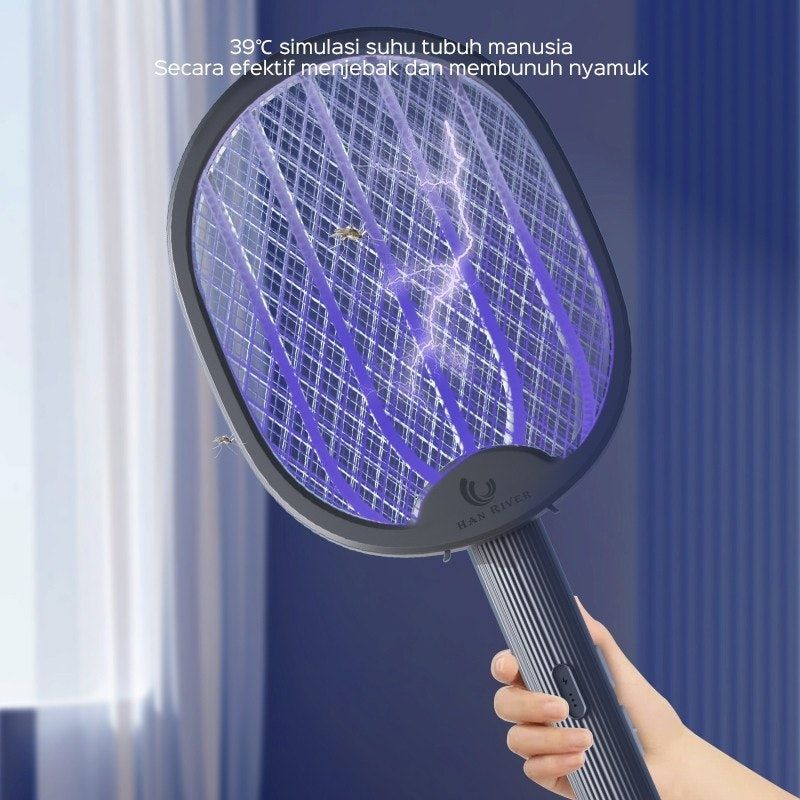 HAN RIVER Raket Nyamuk Multifungsi
