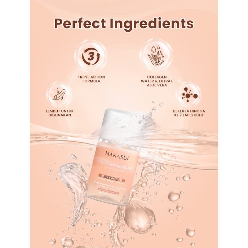 Hanasui | Collagen Micellar Cleansing Water