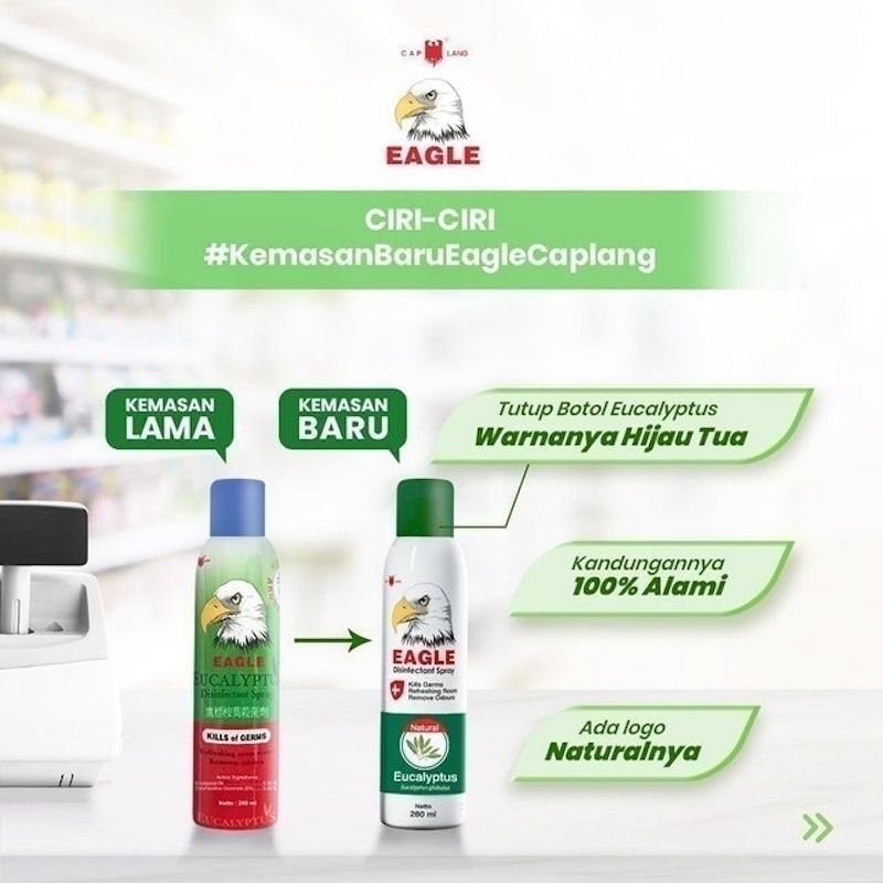 CAP LANG Eagle Eucalyptus Disinfectant Spray