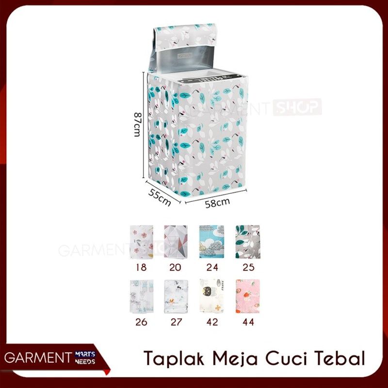 Cover Mesin Cuci Bukaan Atas Premium