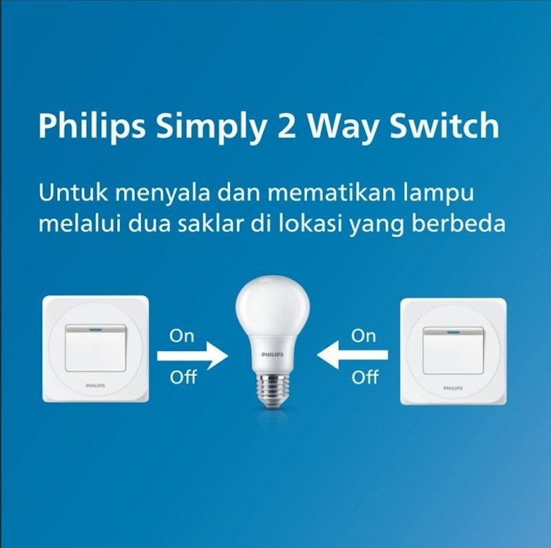 Philips Simply 2 Way Switch