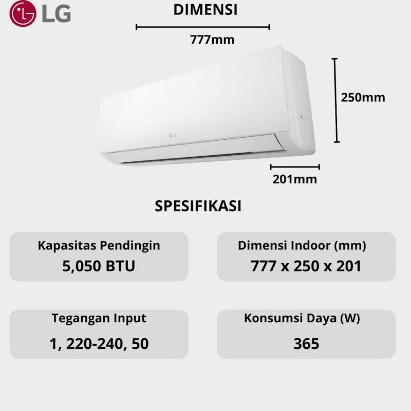 LG | 1/2 PK AC Standard