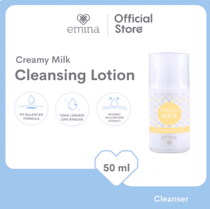 Emina | Creamy Milk Cleansing Lotion