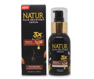 Natur Hair Recovery Serum Almond & Ginseng Oil
