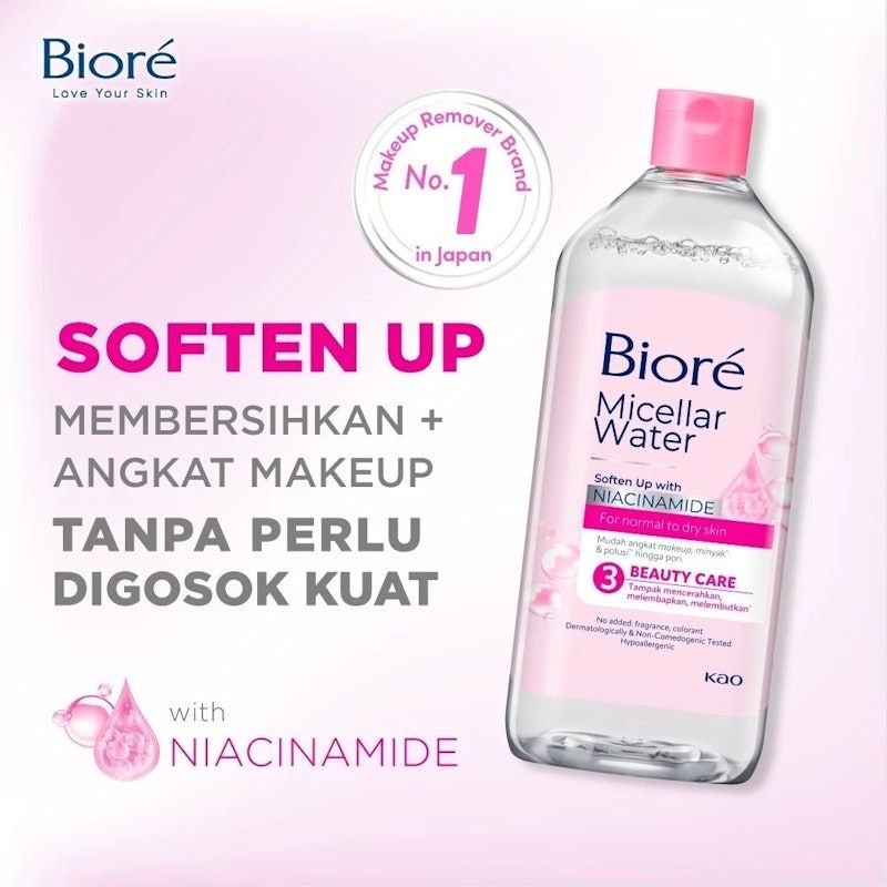 Biore | Micellar Water Soften Up Niacinamide