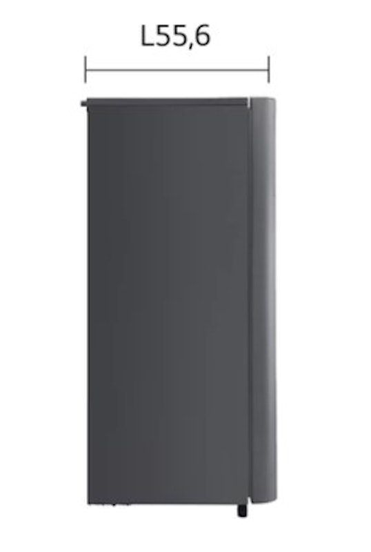 LG | Kulkas 1 Pintu Dark Graphite Steel