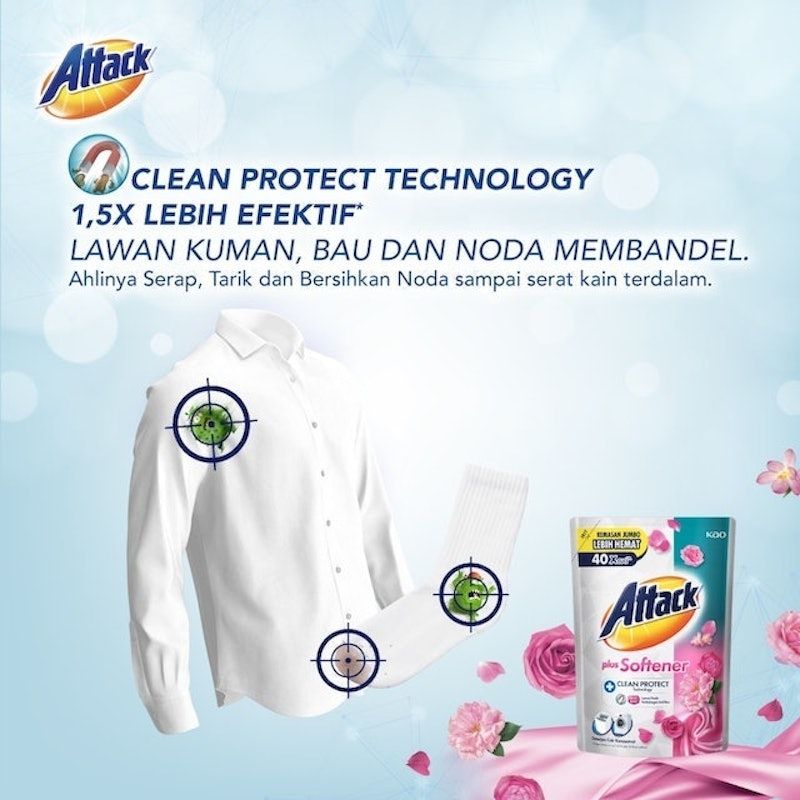 Attack | Plus Softener Deterjen Cair
