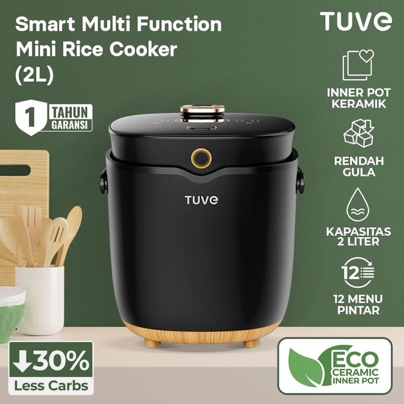 TUVE Rice Cooker Low Carbo Multi Function