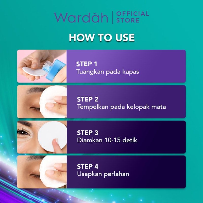 Wardah | EyeXpert Eye and Lip Make Up Remover