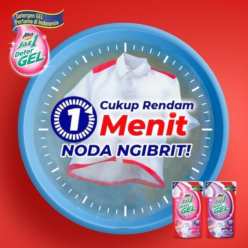 Attack | Jaz1 Semerbak Cinta Deterjen Bubuk