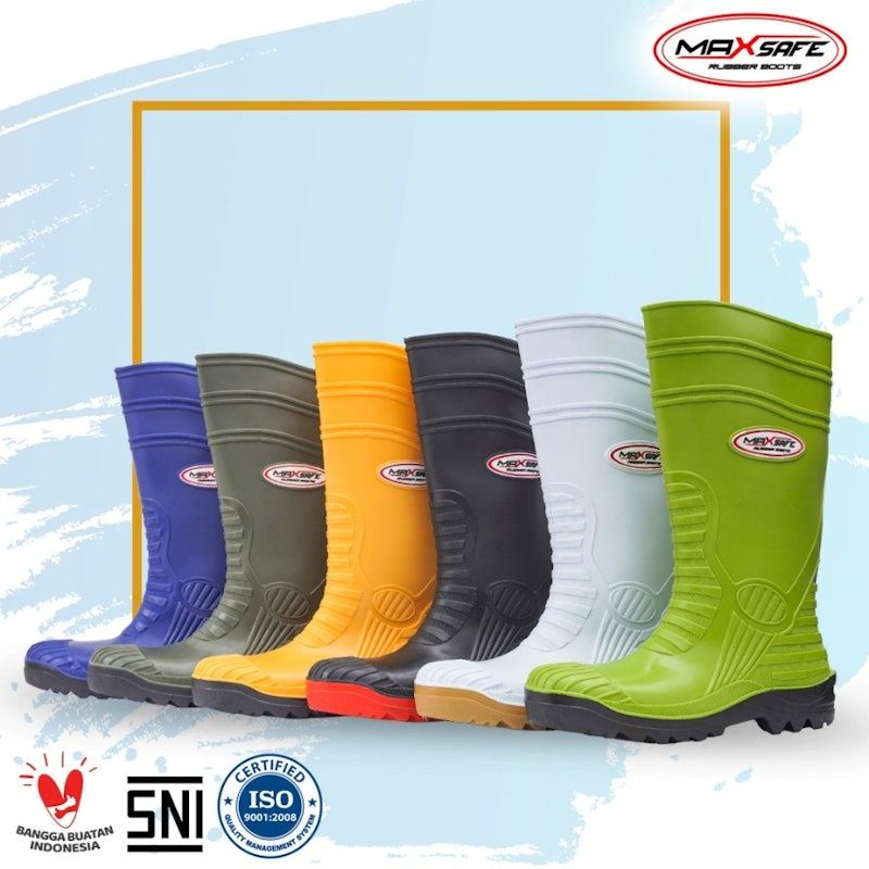 Toyobo Sepatu Boot & MaxSafe Safety
