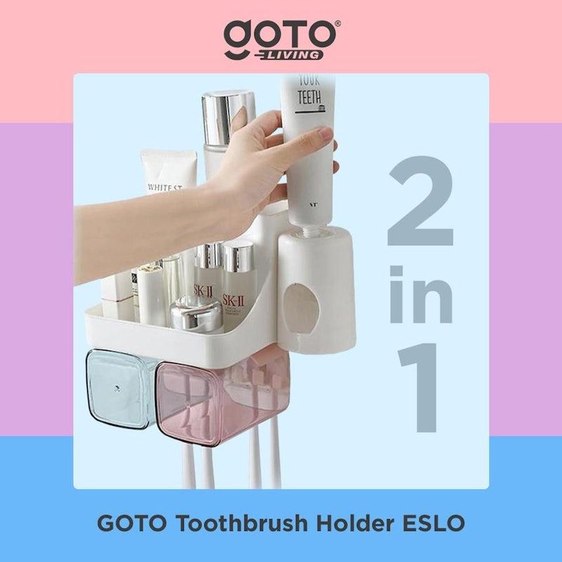 Goto Living | Eslo Toothbrush Holder 2in1