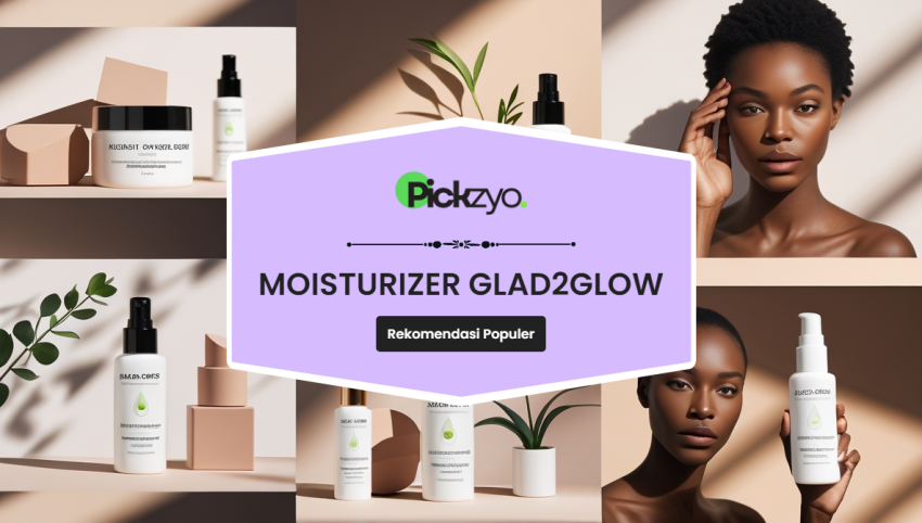 Rekomendasi moisturizer Glad2Glow terbaik