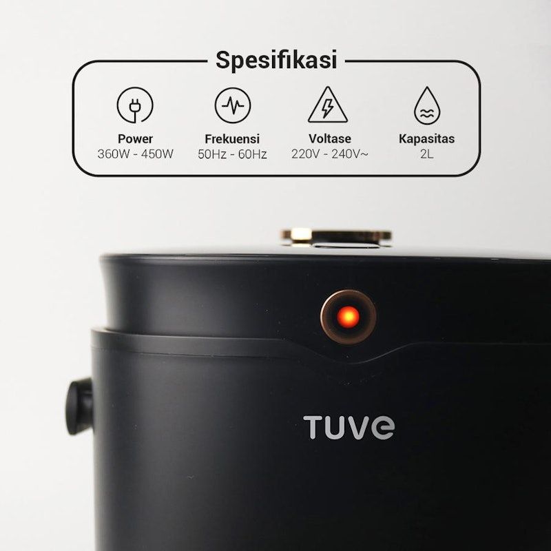 TUVE Rice Cooker Low Carbo Multi Function