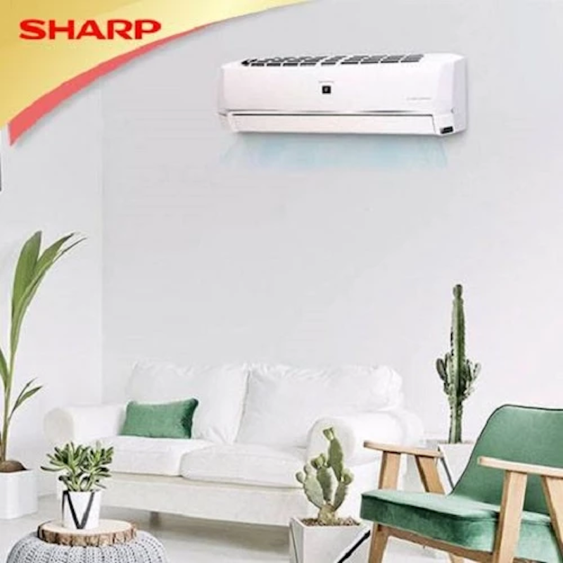 SHARP | AC Low Wattage with Plasmacluster Series (Sayonara Panas) 1.5 PK